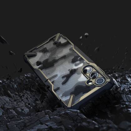 Удароустойчив твърд кейс за Samsung Galaxy A54 5G от Ringke Fusion X - Камуфлажен