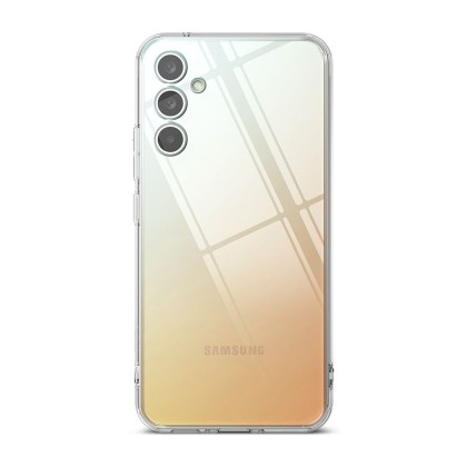 Удароустойчив твърд кейс за Samsung Galaxy A34 5G от Ringke Fusion - Прозрачен