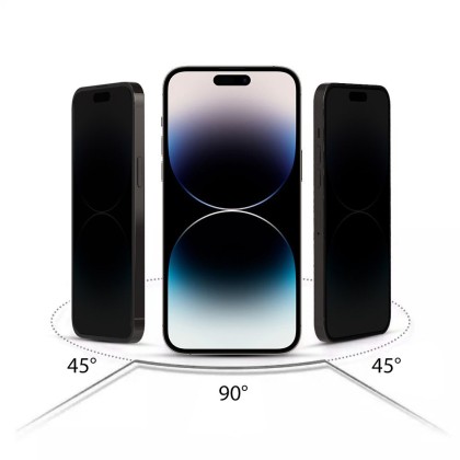 Протектор със затъмняване за iPhone 12 / 12 Pro от Hofi Anti Spy Glass Pro+