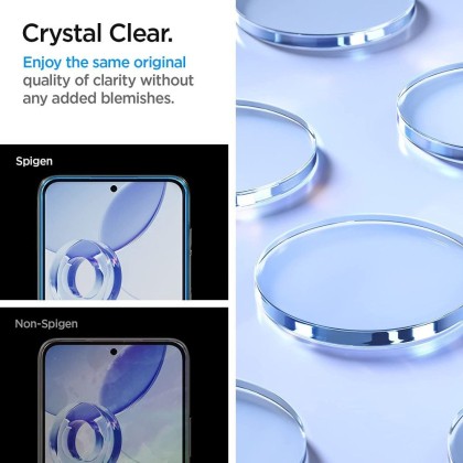 2 броя стъклени протектори за Samsung Galaxy A54 5G от Spigen ALM Glas.TR Slim 2-Pack - Прозрачни