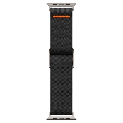 Текстилна каишка за Apple Watch 4 / 5 / 6 / 7 / 8 / SE / Ultra 1/2 (42/44/45/49 mm) от Spigen Fit Lite Ultra - Черен