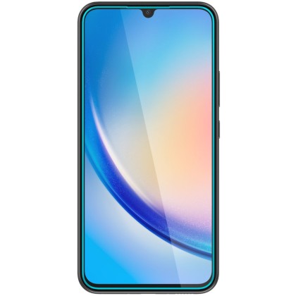 2 броя стъклени протектори за дисплей на Samsung Galaxy A34 5G от Spigen Glass Tr. Slim - Прозрачни