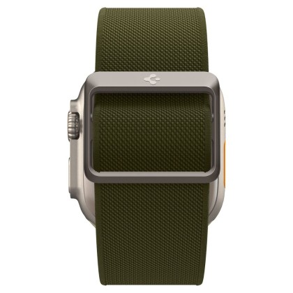 Текстилна каишка за Apple Watch 4 / 5 / 6 / 7 / 8 / SE / Ultra 1/2 (42/44/45/49 mm) от Spigen Fit Lite Ultra - Khaki