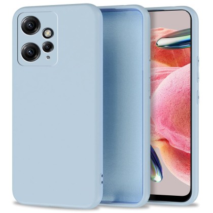 Силиконов кейс за Xiaomi Redmi Note 12 4G/LTE от Tech-Protect Icon - Sky Blue