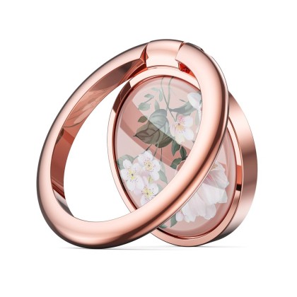 Стойка с пръстен за смартфони от Tech-Protect Magnetic Phone Ring - Flower Rose