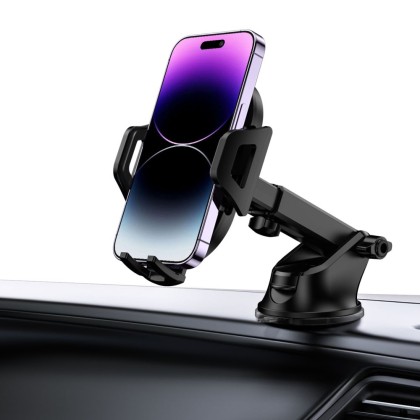 Универсална стойка за автомобил от Tech Protect V5 - Черна