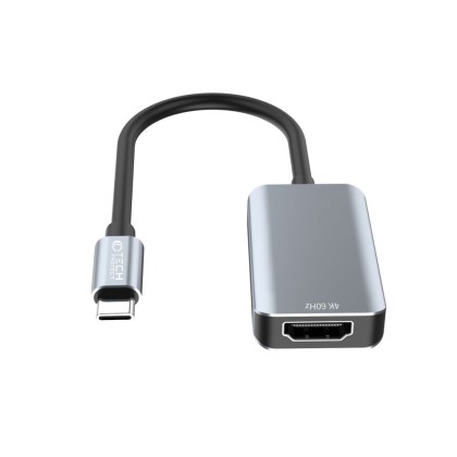Адаптер USB-C / HDMI 4K от Tech Protect Ultraboost - Черен