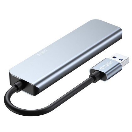 Адаптер 5 в 1 за лаптопи с USB-A вход от Tech Protect V0-HUB Adapter 5 in 1 - Сив