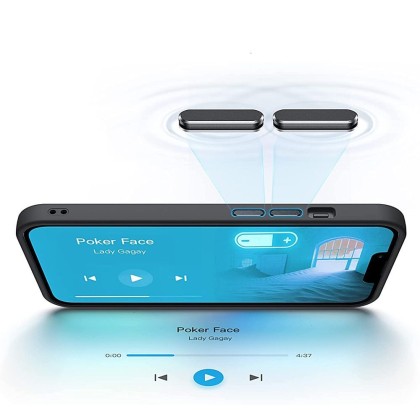Твърд кейс с MagSafe пръстен за iPhone 7 / 8 / SE 2020-2022 от Tech-Protect MagMat - Черен мат