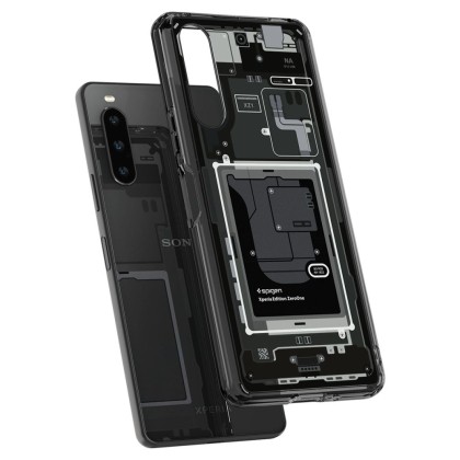 Удароустойчив твърд кейс за Sony Xperia 10 V от Spigen Ultra Hybrid - Zero One