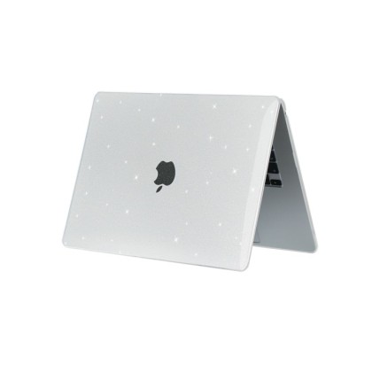 TECH-PROTECT SMARTSHELL MACBOOK AIR 15 2023 GLITTER CLEAR
