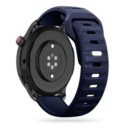 Силиконова каишка за часовник Samsung Galaxy Watch 4/5/5 Pro/6 от Tech-Protect IconBand Line - Navy