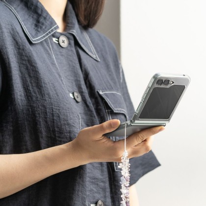 Тънък твърд кейс за Samsung Galaxy Z Flip 5 от Ringke Slim - Прозрачен