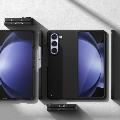 Тънък твърд кейс за Samsung Galaxy Z Fold 5 от Ringke Slim - Черен