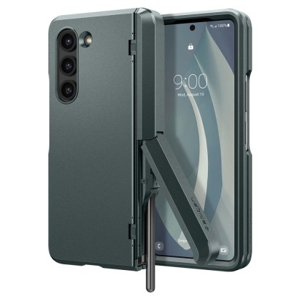 Удароустойчив кейс за Samsung Galaxy Z Fold 5 от Spigen Tough Armor Pro Pen - Abyss Green