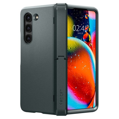 Удароустойчив кейс за Samsung Galaxy Z Fold 5 от Spigen Tough Armor Pro Pen - Abyss Green