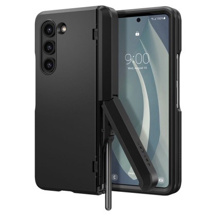 Удароустойчив кейс за Samsung Galaxy Z Fold 5 от Spigen Tough Armor Pro Pen - Черен