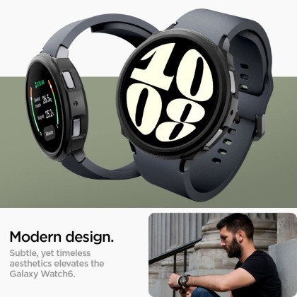 SPIGEN LIQUID AIR SAMSUNG GALAXY WATCH 6 (44 MM) MATTE BLACK