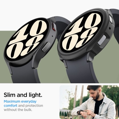 SPIGEN LIQUID AIR SAMSUNG GALAXY WATCH 6 (44 MM) MATTE BLACK