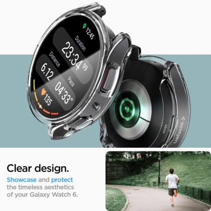 SPIGEN ULTRA HYBRID GALAXY WATCH 6 (44 MM) CRYSTAL CLEAR