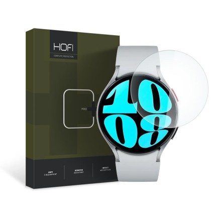 Стъклен протектор FULL GLUE за Samsung Galaxy Watch 4 / 5 / 6 (40mm) от Hofi Glass Pro+ - Прозрачен