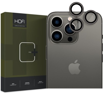 Протектори за обектив на iPhone 15 Pro / 15 Pro Max от Hofi Camring Pro+ - Черен