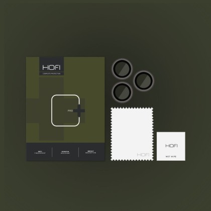 Протектори за обектив на iPhone 15 Pro / 15 Pro Max от Hofi Camring Pro+ - Черен