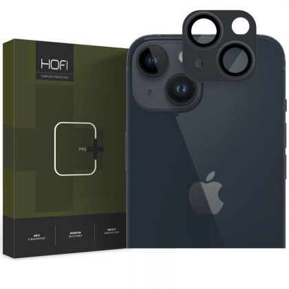 Протектор за камера на iPhone 15 / 15 Plus от Hofi Fullcam Pro+ - Черен