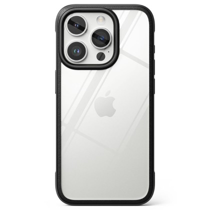 Хибриден кейс за iPhone 15 Pro Max от Ringke Fusion Bold - Черен