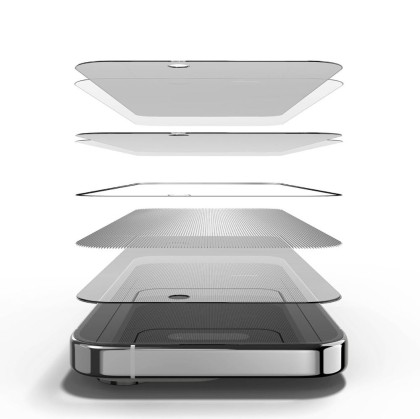 Протектор със затъмнявъне за iPhone 15 Pro Max от Ringke TG Privacy