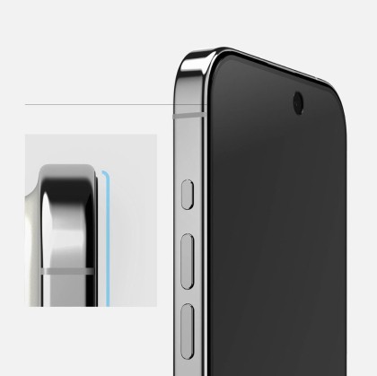 Протектор със затъмнявъне за iPhone 15 Pro Max от Ringke TG Privacy