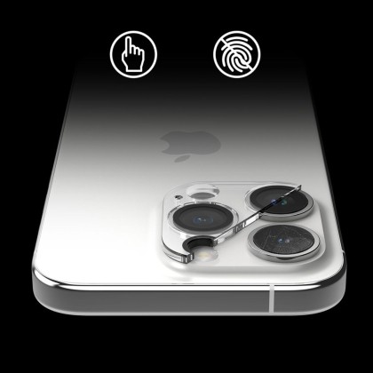 2 броя протектори за камера на iPhone 15 Pro от Ringke Camera Protector - Прозрачни