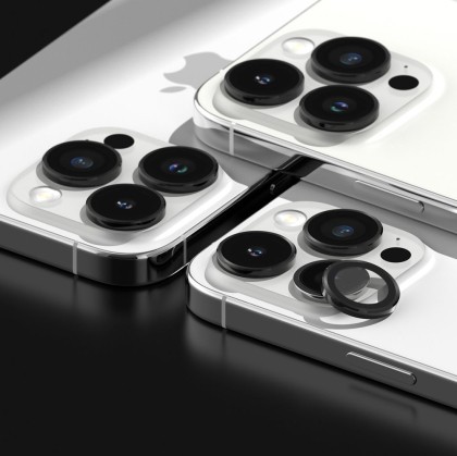 Протектори за камера на iPhone 15 Pro Max от Ringke Camera Frame - Черни