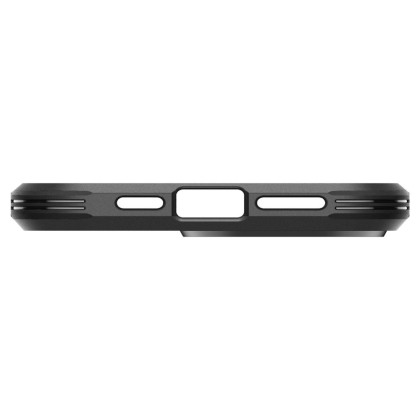 Удароустойчив, твърд кейс с MagSafe за iPhone 15 Pro Max от Spigen Tough Armor Mag - Черен