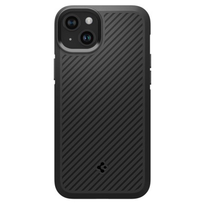 Удароустойчив кейс за iPhone 15 Plus от Spigen Core Armor - Черен мат