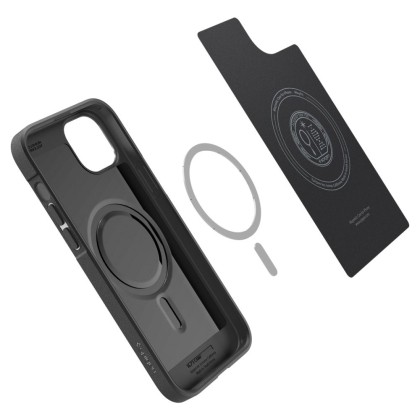 Удароустойчив кейс с MagSafe за iPhone 15 Plus от Spigen Core Armor Mag - Черен мат