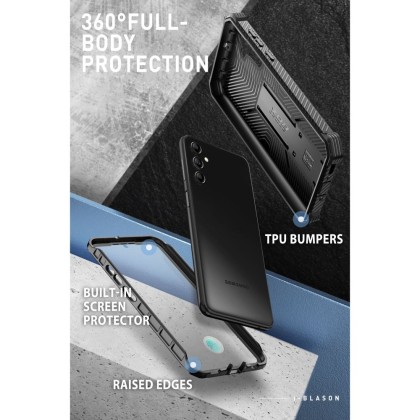 360 градусов калъф за Samsung Galaxy S23 FE от Supcase IBLSN Armorbox - Черен