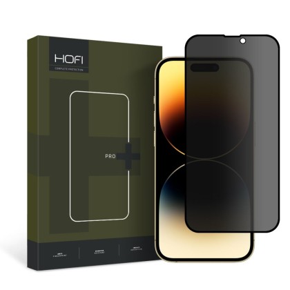 Протектор със затъмняване за iPhone 15 Plus от Hofi Anti Spy Glass Pro+ - Privacy