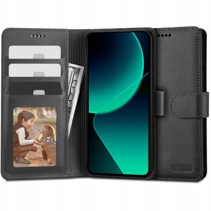 Кожен тефтер за Xiaomi 13t / 13t Pro от Tech-Protect Wallet - Черен