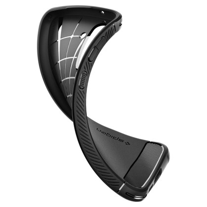 Удароустойчив кейс за Samsung Galaxy S23 FE от Spigen Rugged Armor - Черен мат