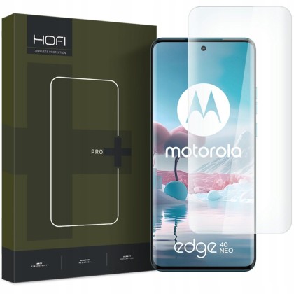 UV протектор за Motorola Edge 40 Neo от Hofi UV Glass Pro+ - Прозрачен