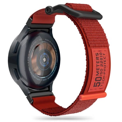 Найлонова каишка за Samsung Galaxy Watch 4/5/5 Pro/6 от Tech-Protect Scout - Оранжева