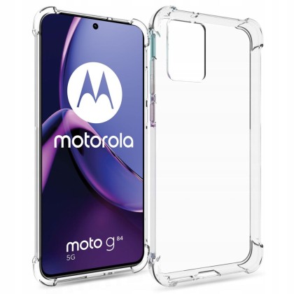 Удароустойчив кейс за Motorola Moto G84 5G от Tech-Protect FlexAir Pro - Прозрачен