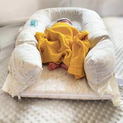 Бебешко гнездо от Cotton Hug – Билки