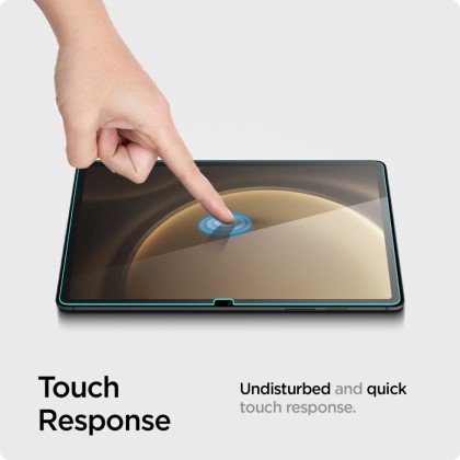 Стъклен протектор за дисплей на Samsung Galaxy Tab S9 FE 10.9 от Spigen Glass Tr. Slim - Прозрачен