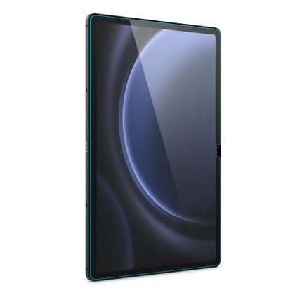 Стъклен протектор за дисплей на Samsung Galaxy Tab S9 FE+ Plus 12.4 от Spigen Glass Tr. Slim - Прозрачен