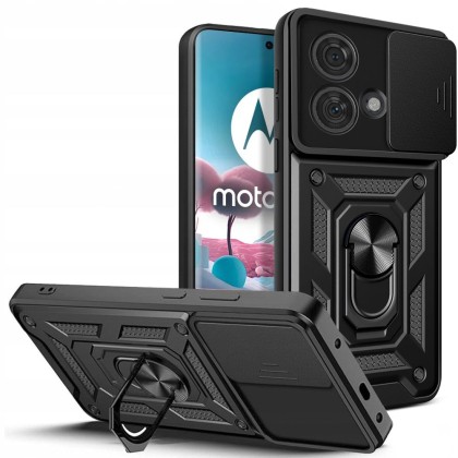 Удароустойчив калъф за Motorola Edge 40 Neo от Tech-Protect CamShield Pro - Черен