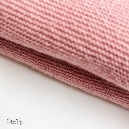 Мериносово одеяло 80x100cm от Cotton Hug – Розова прегръдка