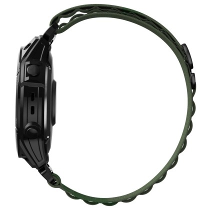 Текстилна каишка за Garmin Fenix 5 / 6 / 6 Pro / 7 от Tech-Protect Nylon Pro - Military Green