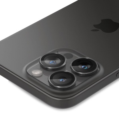 2бр комплекти от протектори за камера на iPhone 14 Pro - Pro Max / 15 Pro - Pro Max / 16 Pro - Pro Max / 17 Pro - Pro Max от Spigen Optik Tr - Crystal Clear